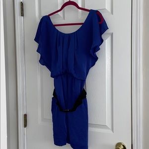 CITY TRIANGLES BLUE DRESS